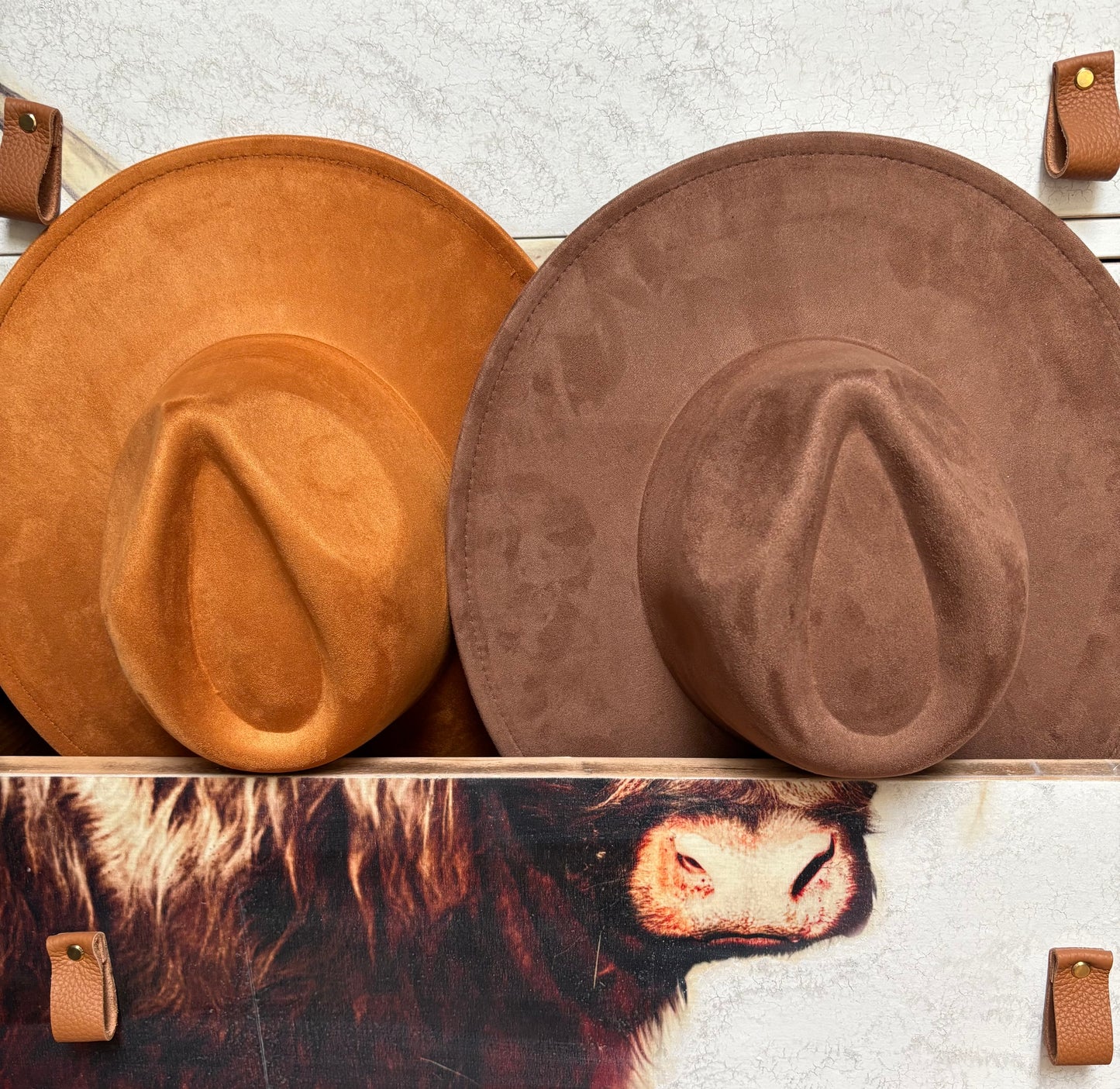 Custom Design - wide brim fedora hat