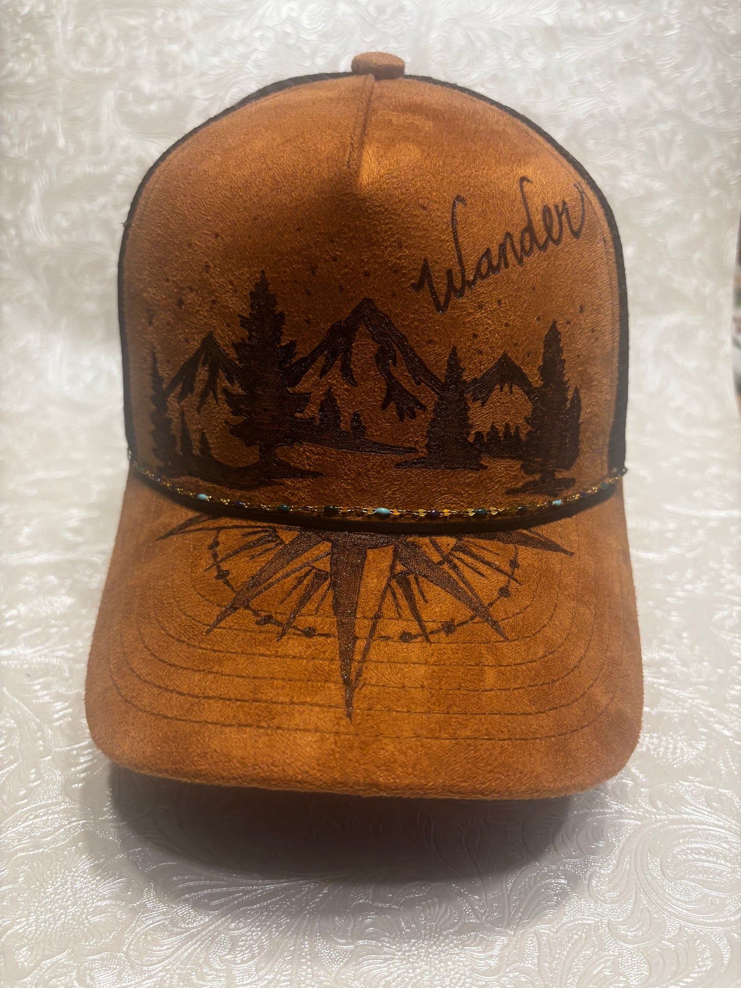 Wander - 2 Tone Suede Trucker Hat