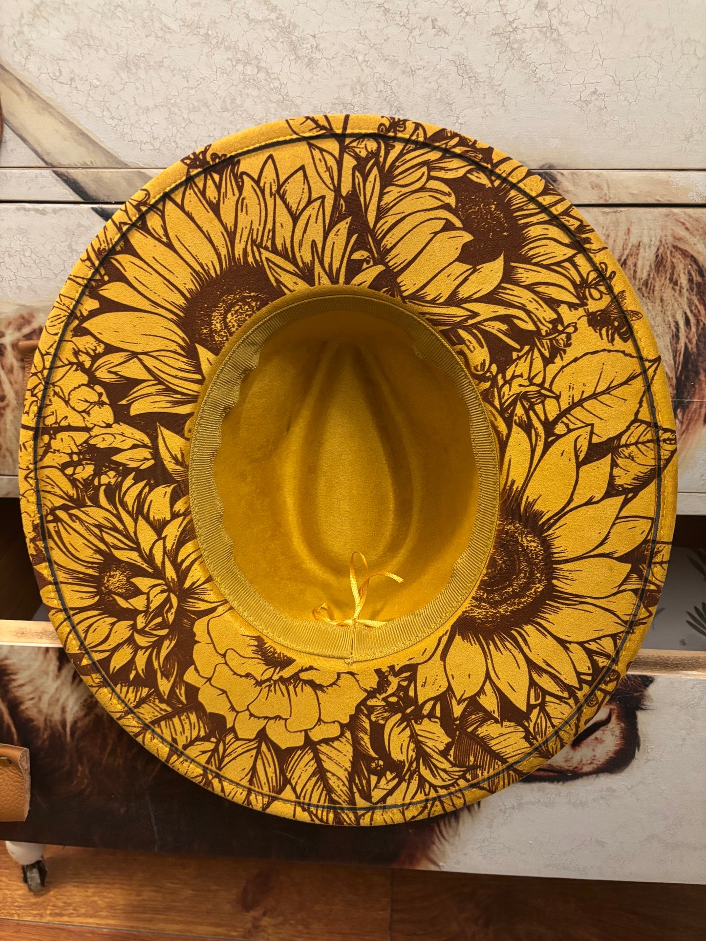 That Sunshining Feeling - wide brim fedora hat