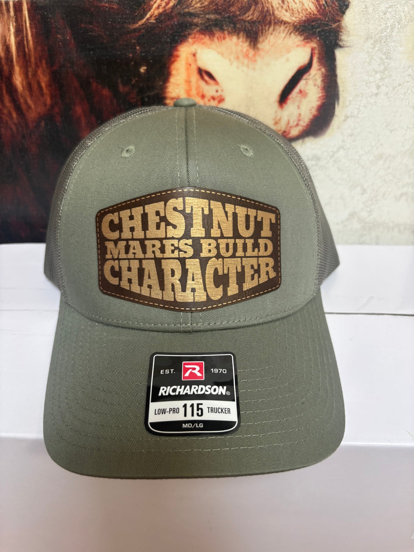 Chestnut Mares Build Character - Snapback Low Profile Hat