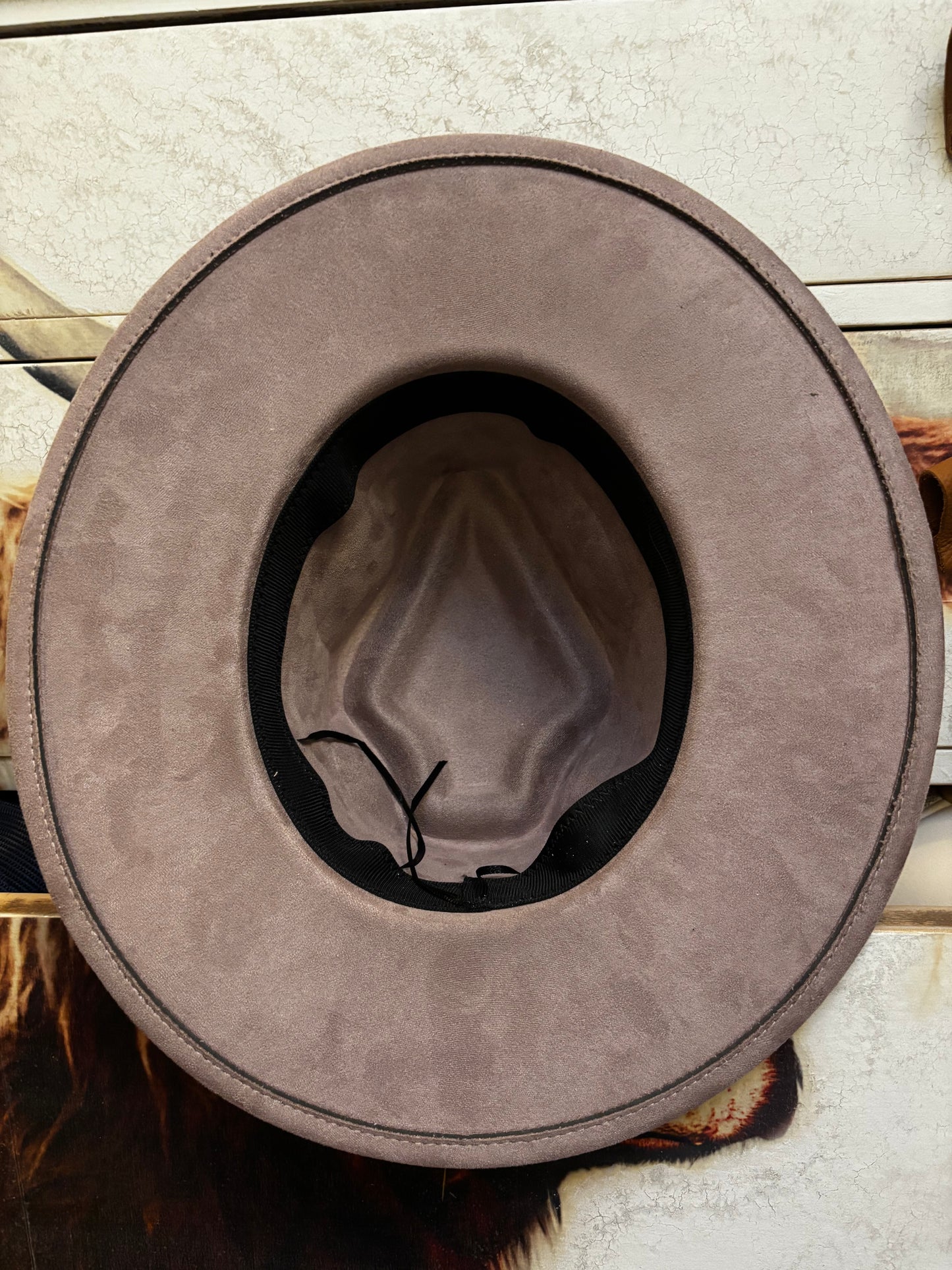 Dreamer- arrow head wide brim fedora hat