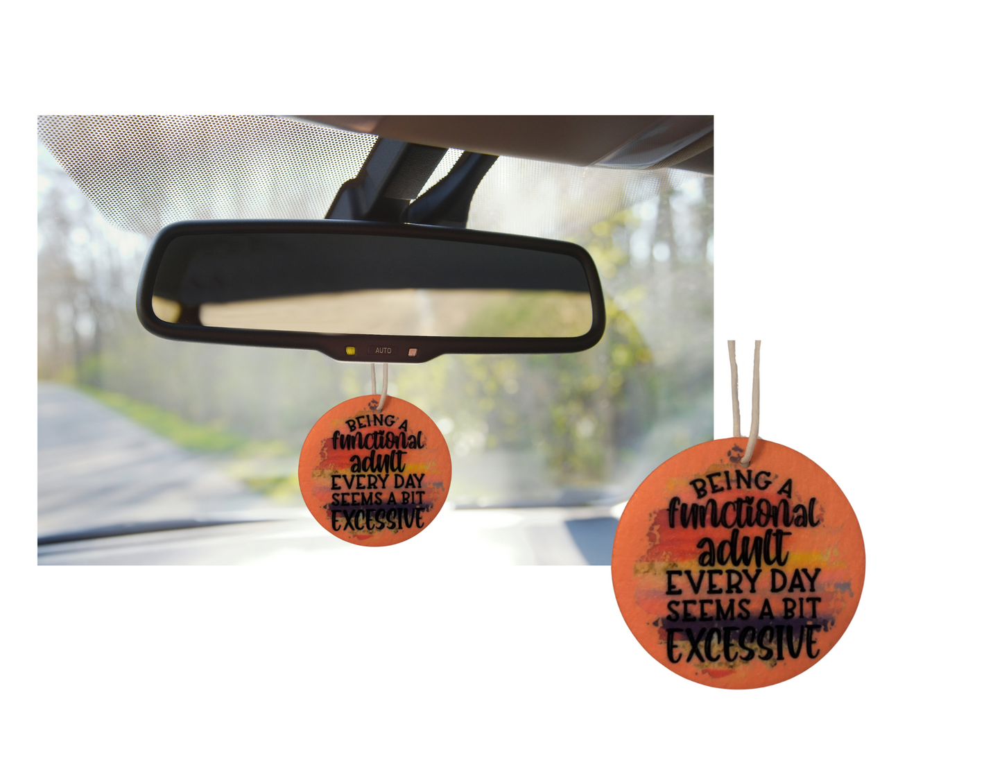 Reusable Air Freshener. Being a functional adult every day seems a bit excessive