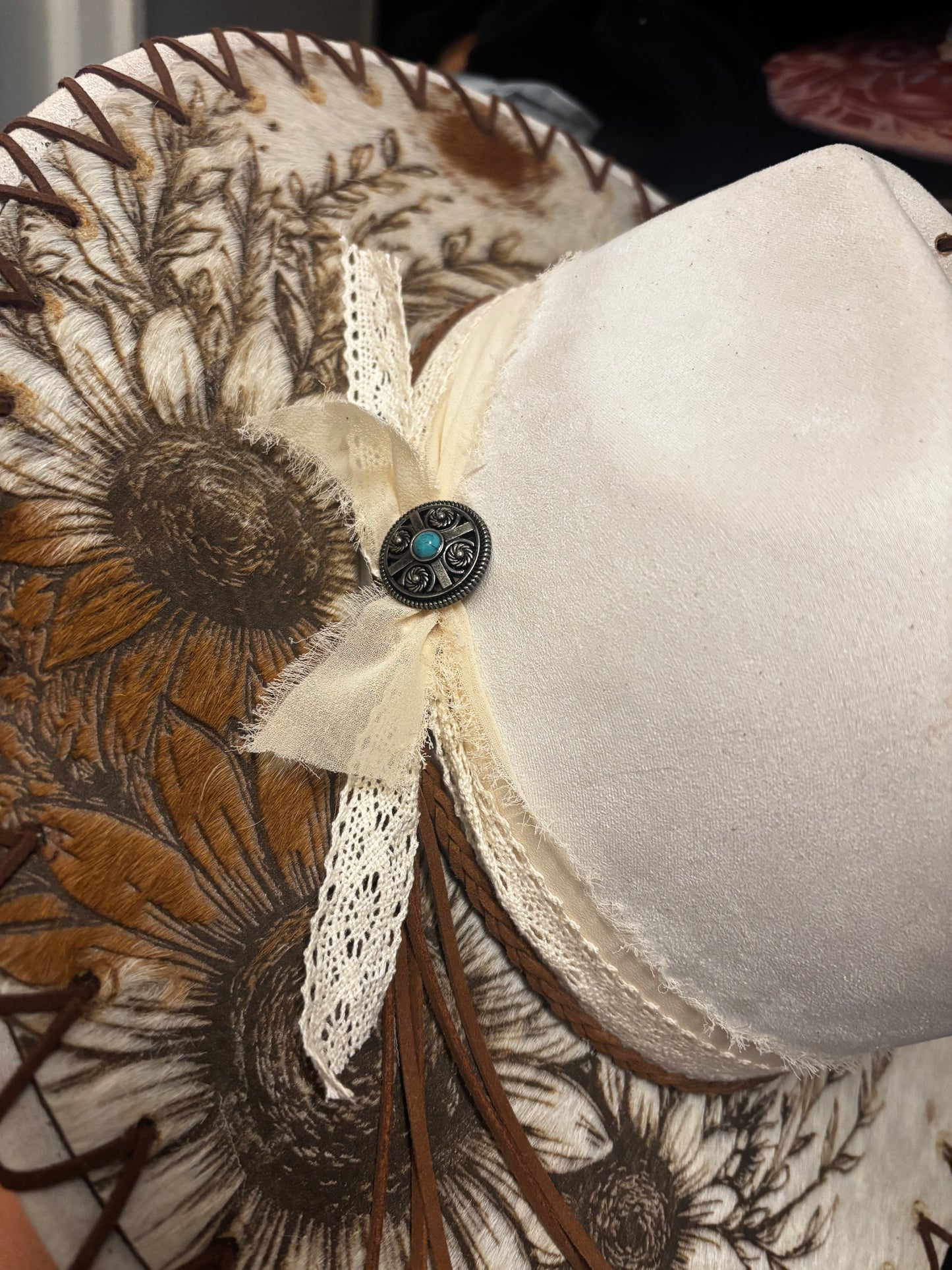 Love Her But Leave Her Wild (V4) - wide brim fedora hat