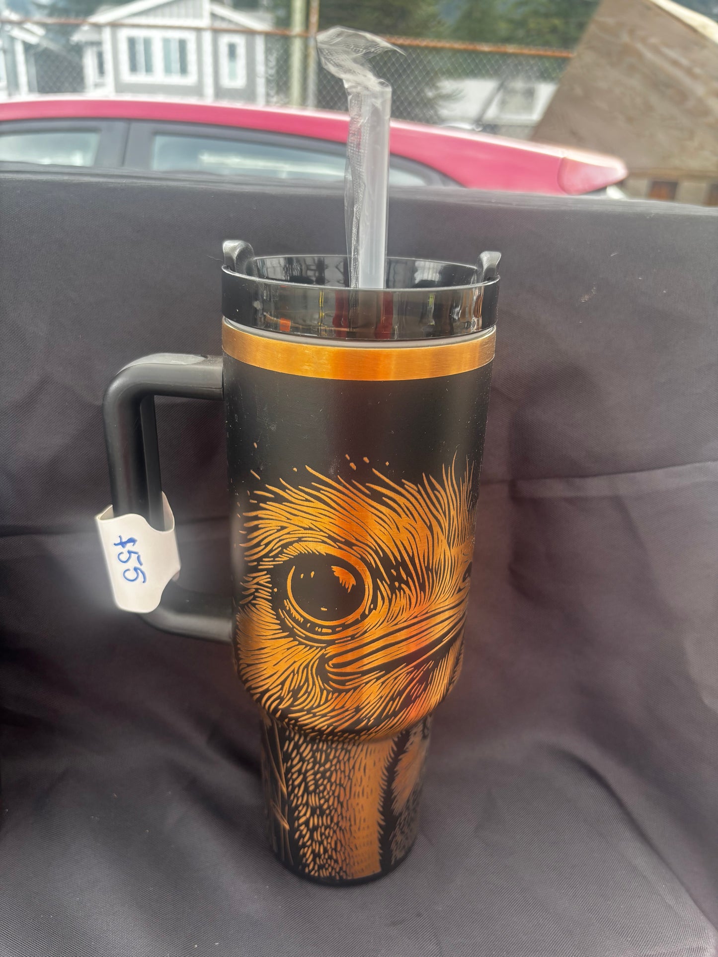 Ostriches- 40oz engraved tumbler