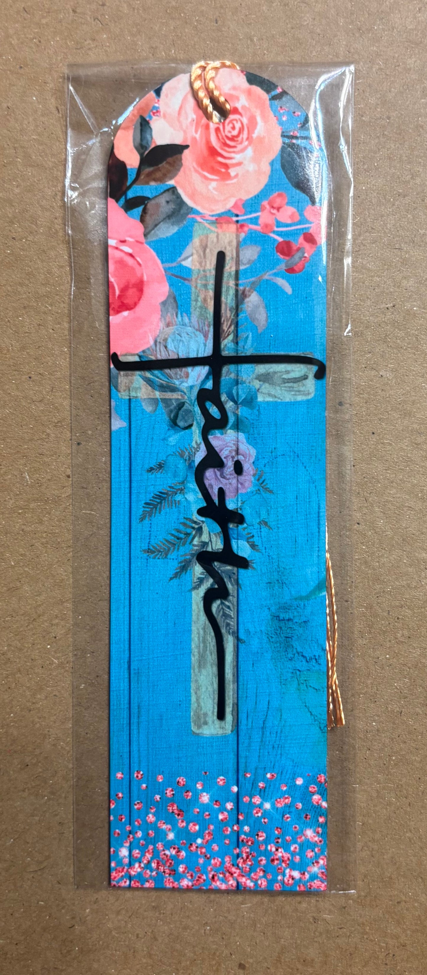 Faith- Aluminum Bookmark