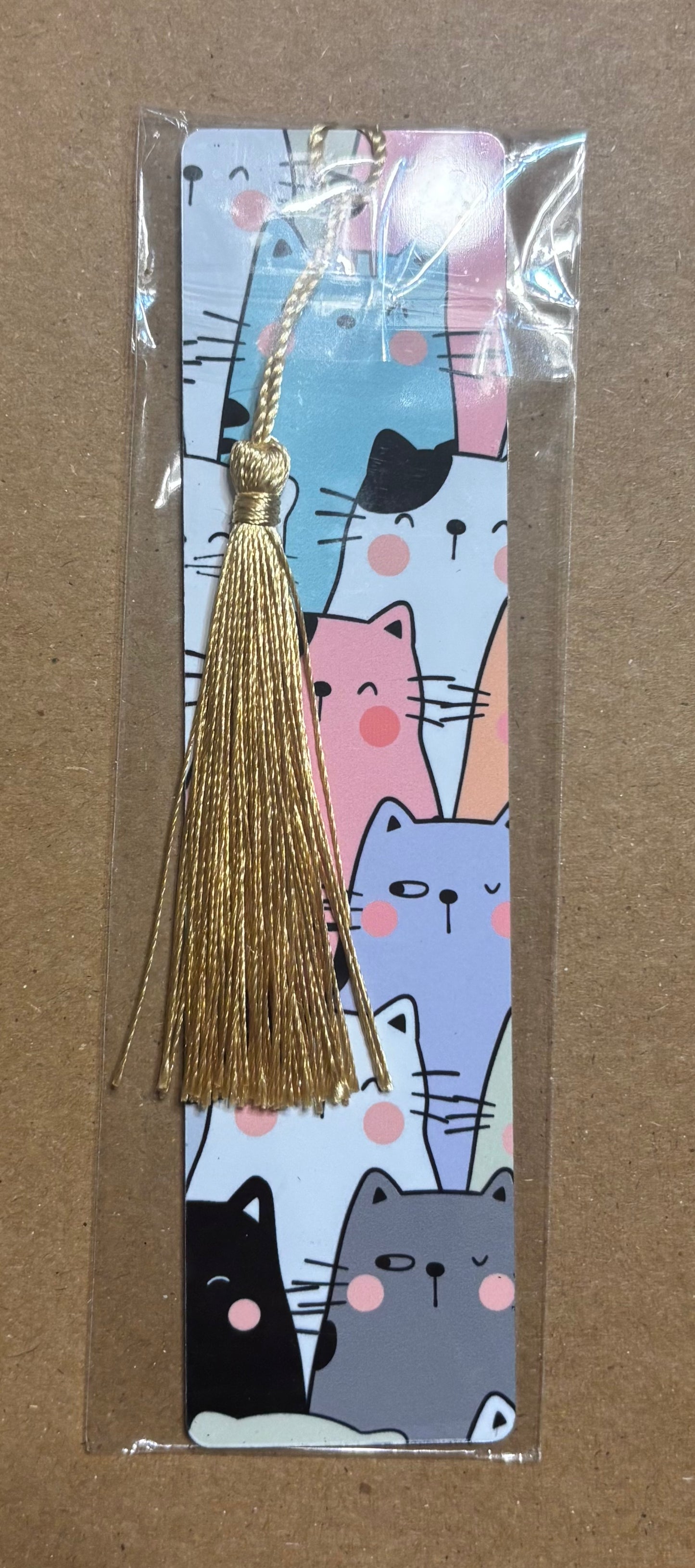 Cats - Aluminum Bookmark
