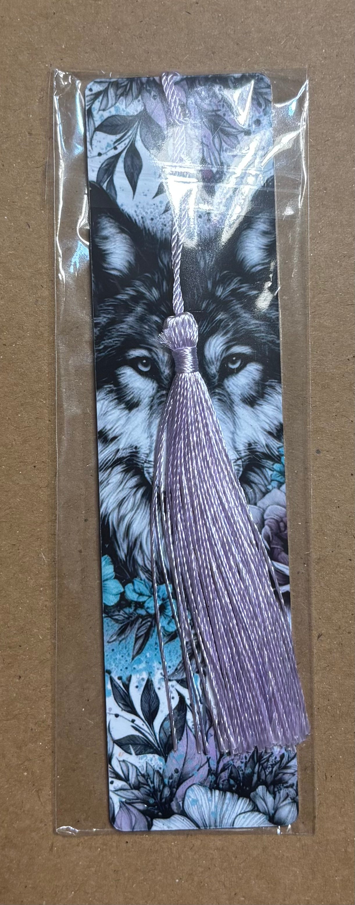 Wolf - Aluminum Bookmark