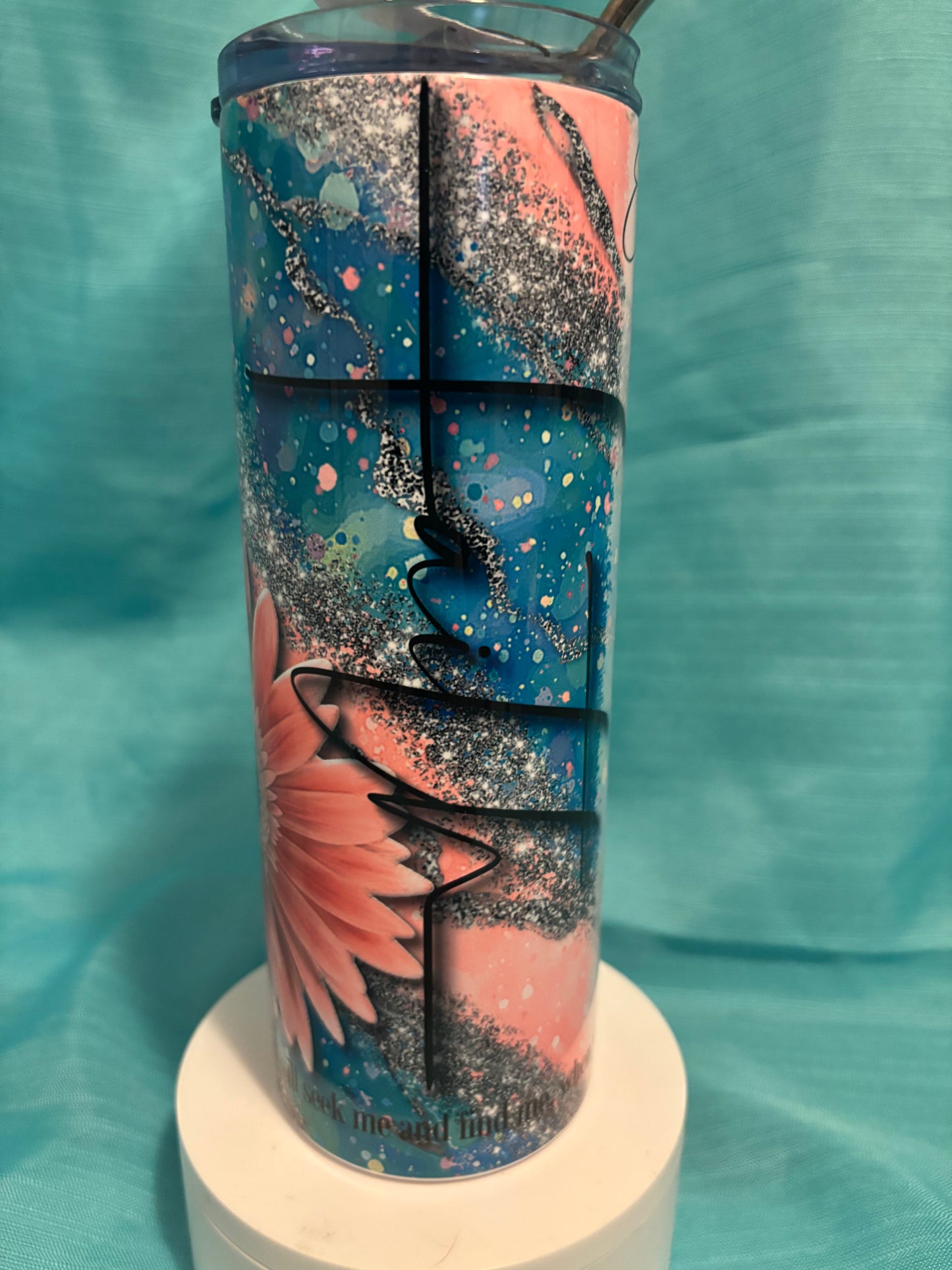 Faith Emergency Numbers 20oz tumbler