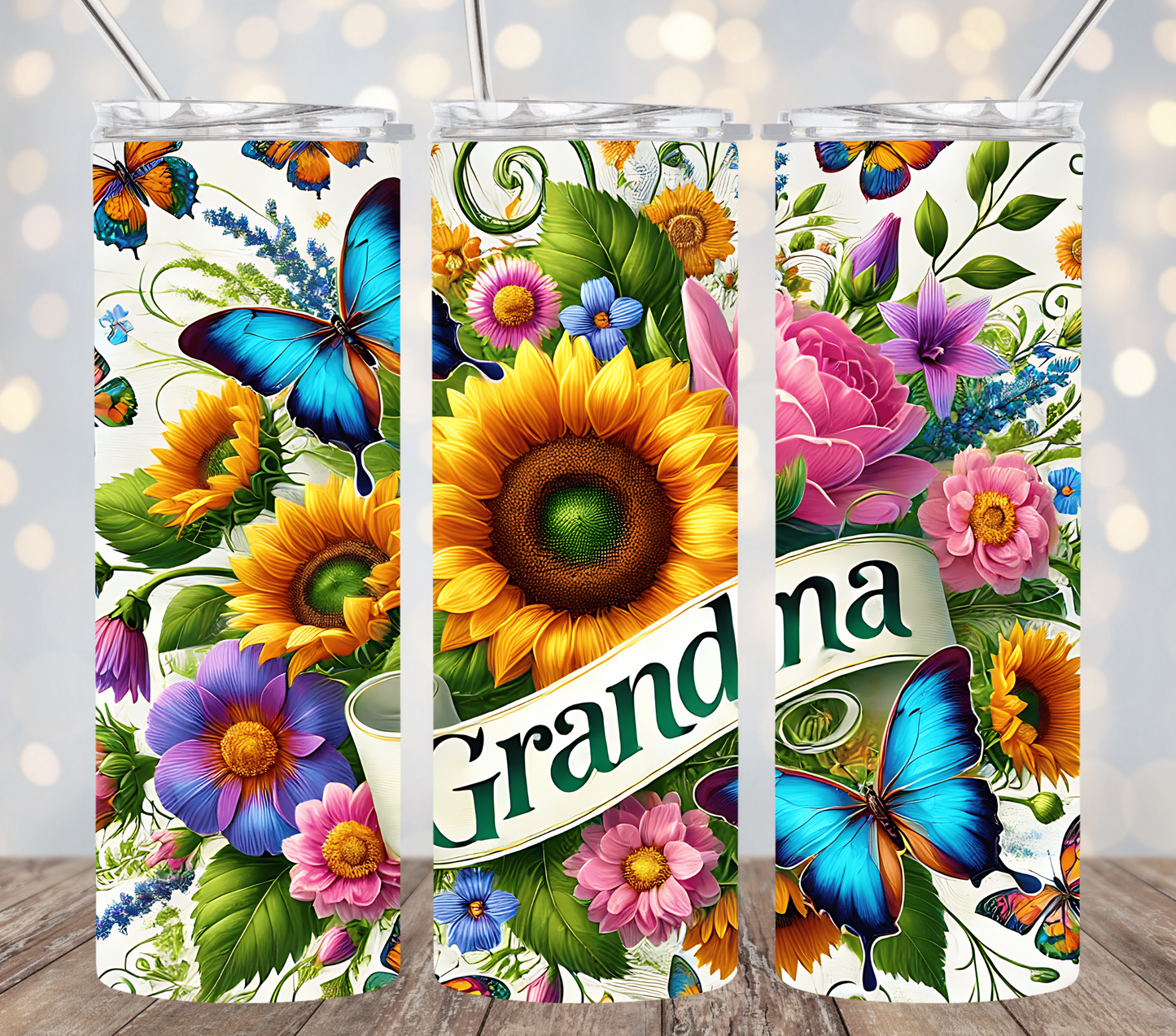 Grandma Floral - 20ozTumbler