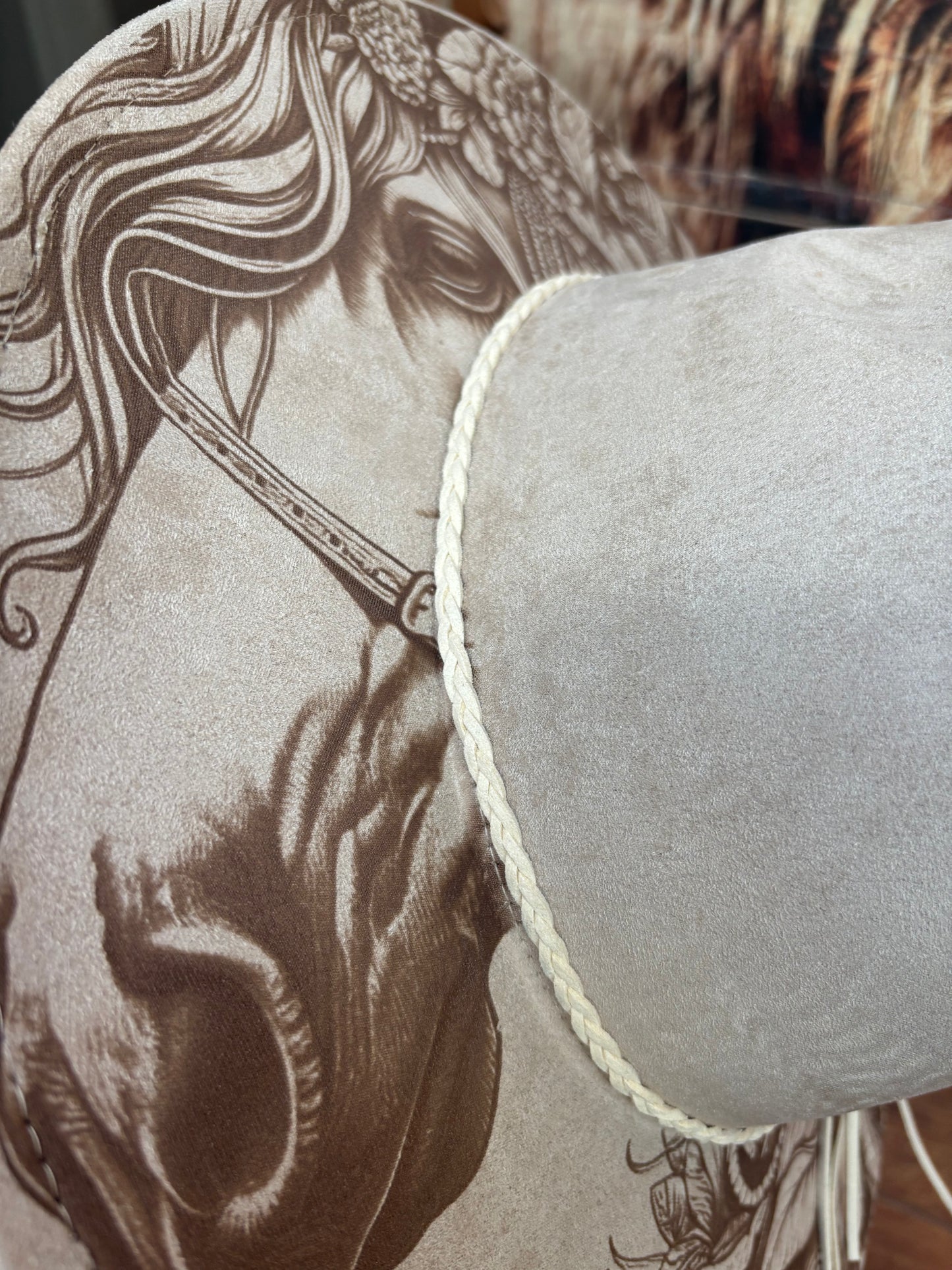 Floral Steed Dreamer- wide brim fedora hat