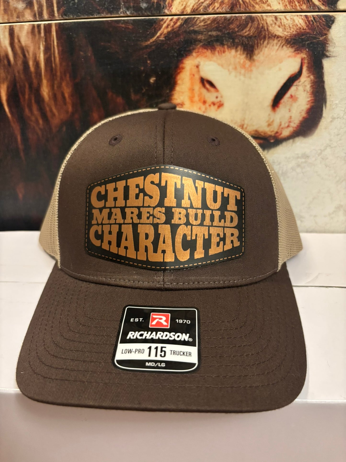 Chestnut Mares Build Character - Snapback Low Profile Hat