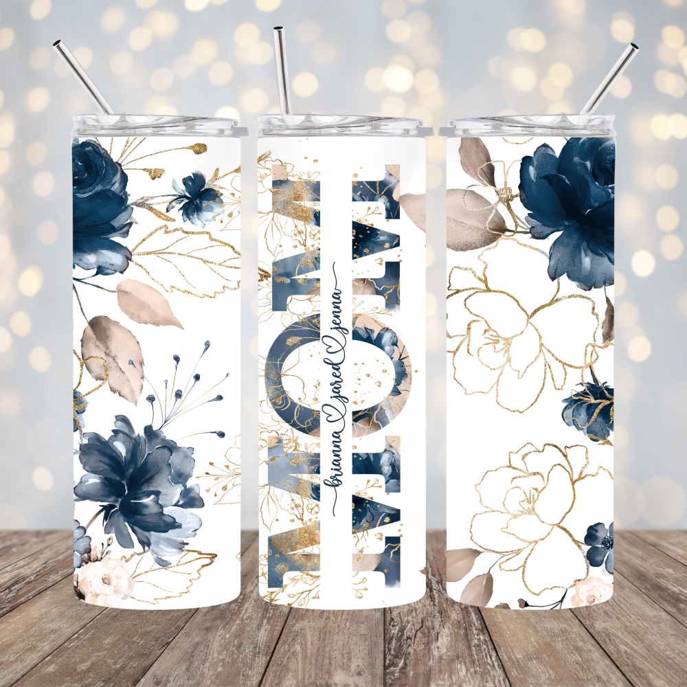 Custom Name MOM - 20ozTumbler