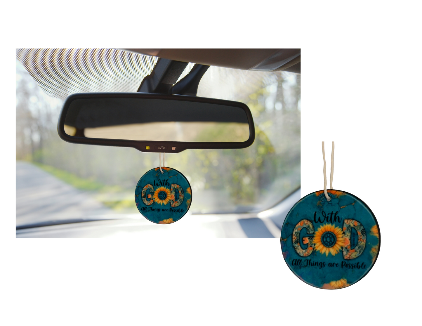Reusable Air Freshener. With GOD all things are possible