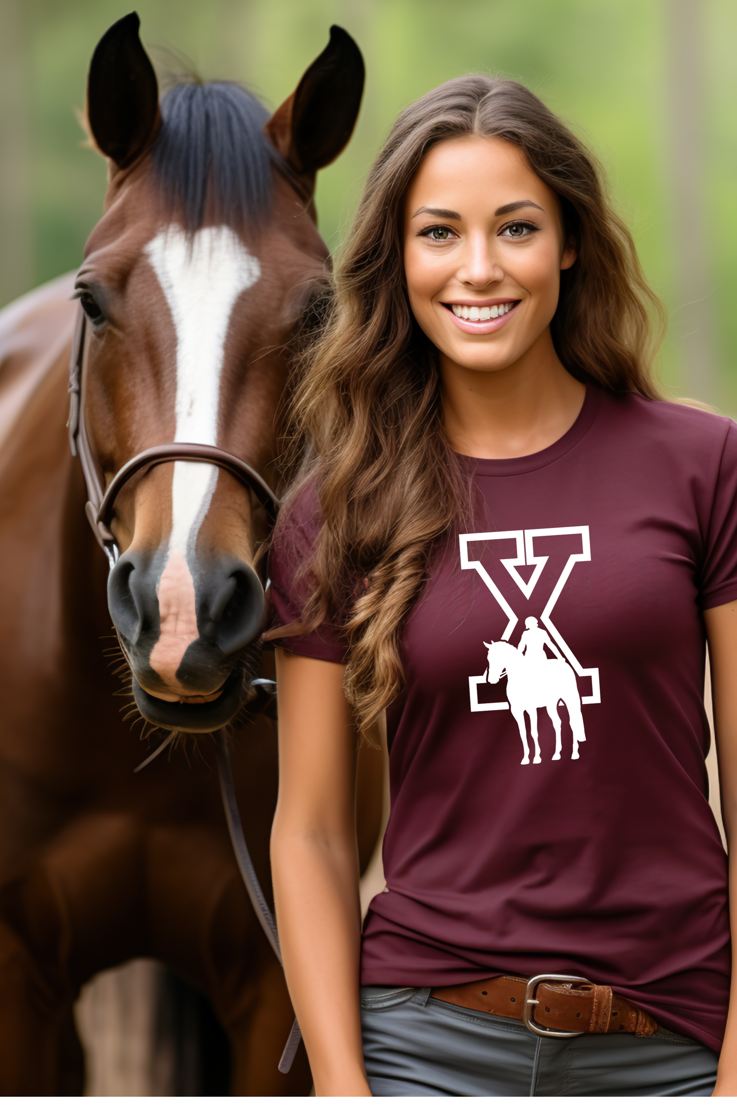 X Halt Salute Dressage t-shirt