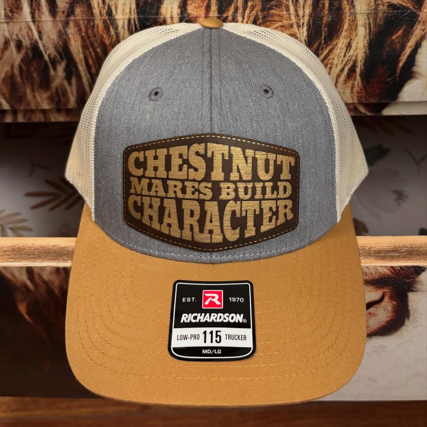 Chestnut Mares Build Character - Snapback Low Profile Hat