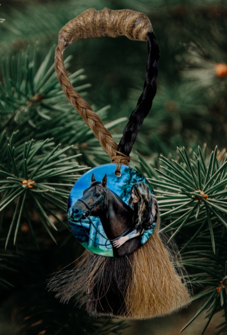 Memorial Horse Hair Ornament