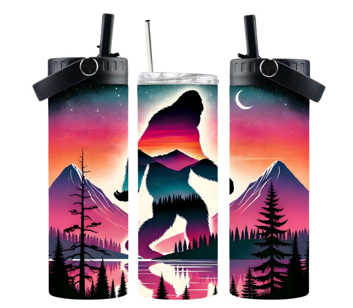 Sasquatch 2 - 20oz Dual Lid Tumbler