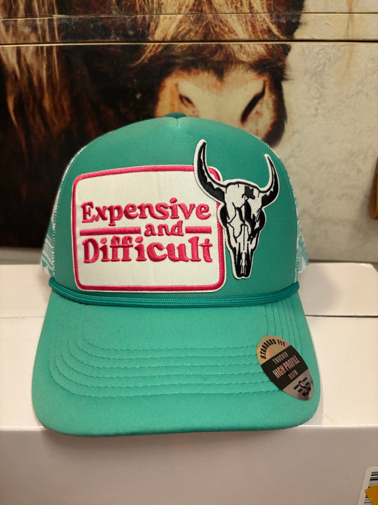 Expensive & Difficult - Snapback Hat Trucker Hat