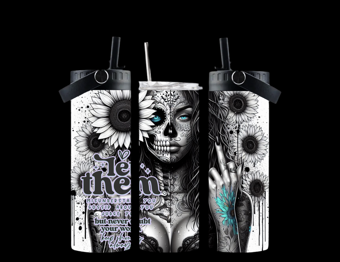 Dawn of the Dead - Let Them - 20oz Dual Lid Tumbler