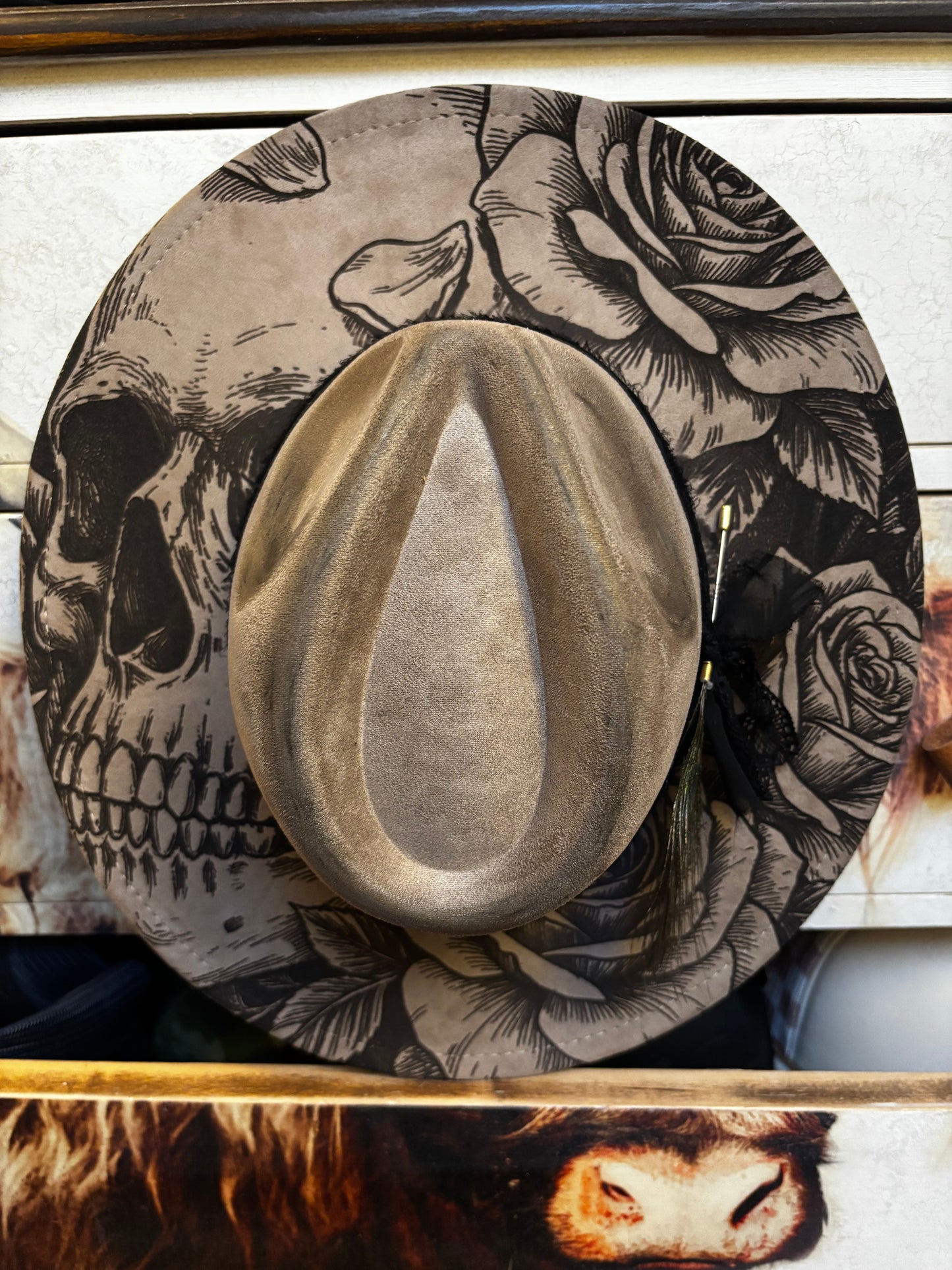 I Am the Storm V2- Wide Brim Fedora Hat