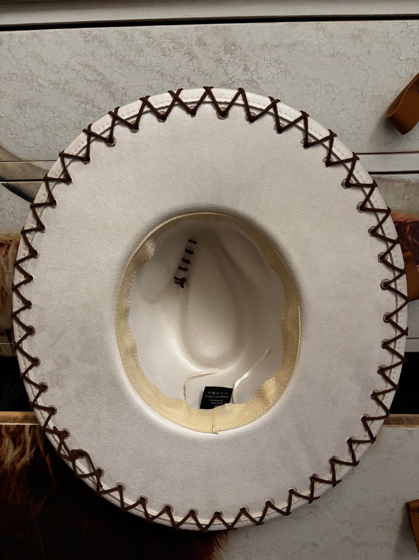 Love Her But Leave Her Wild (V7) - wide brim fedora hat