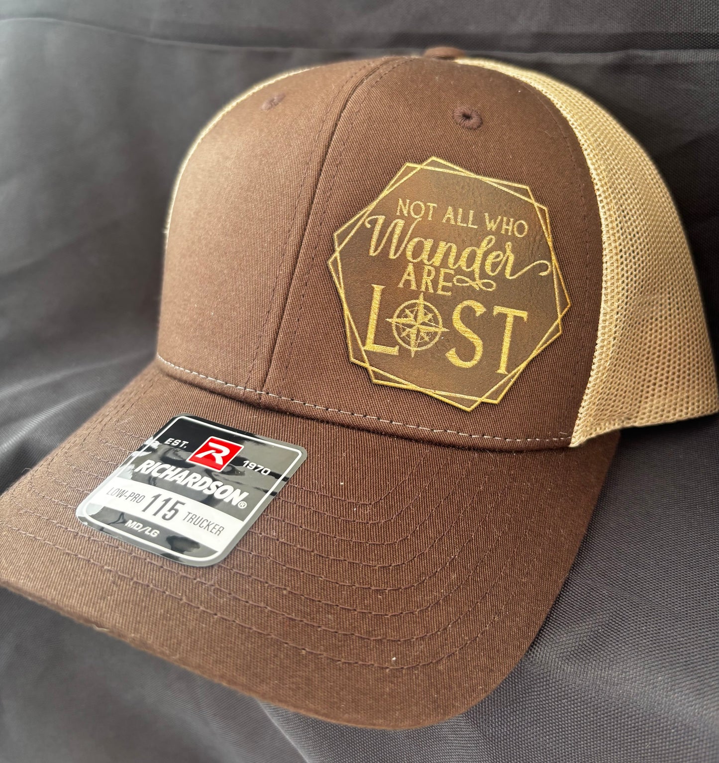 Not All Who Wander Are Lost- SnapBack baseball hat