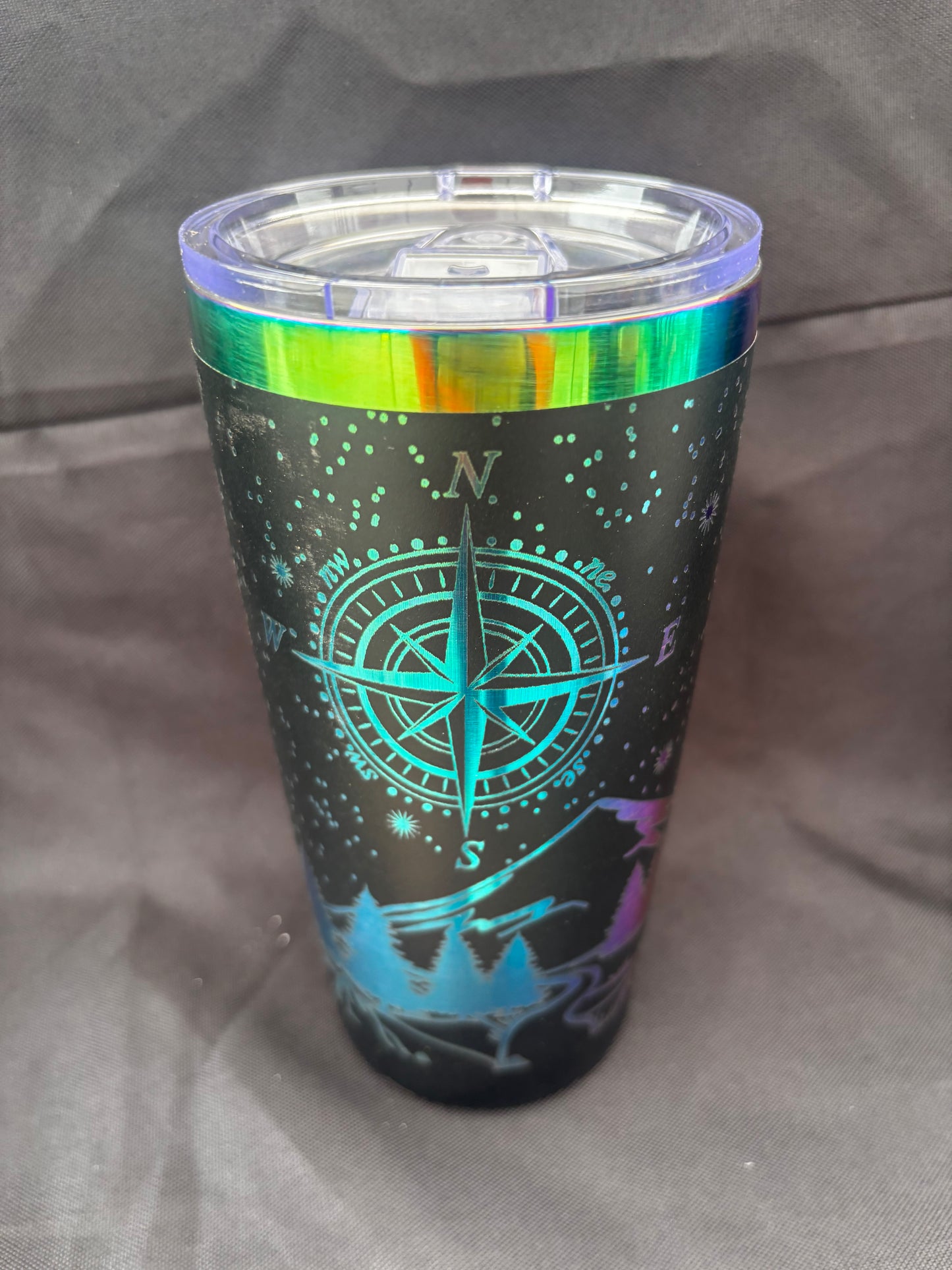 Not All Who Wander Are Lost - 20oz Laser Engraved Tumbler
