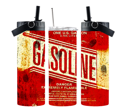 Gasoline - 20oz Dual Lid Tumbler