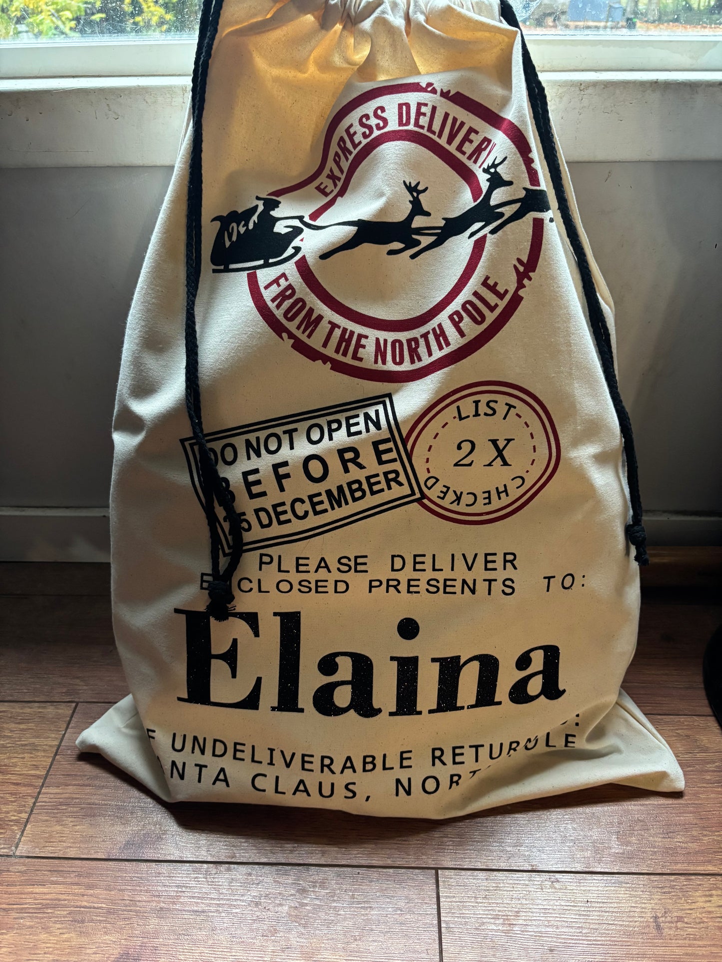 Custom Santa Sack