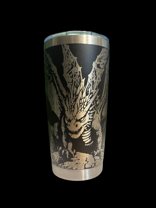 Dragon - 20oz Laser Engraved Tumbler