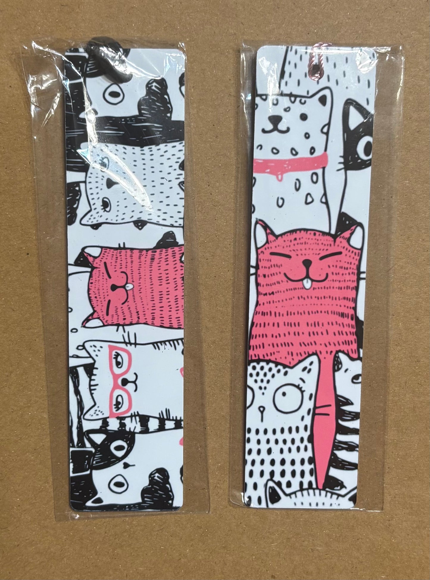 Cats 2 - Aluminum Bookmark
