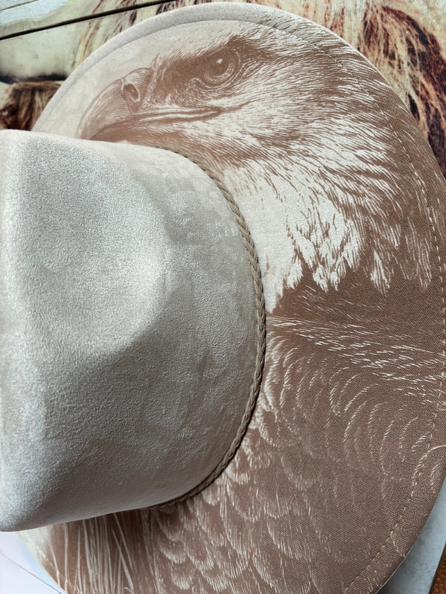 Eagle Eye -wide brim fedora hat