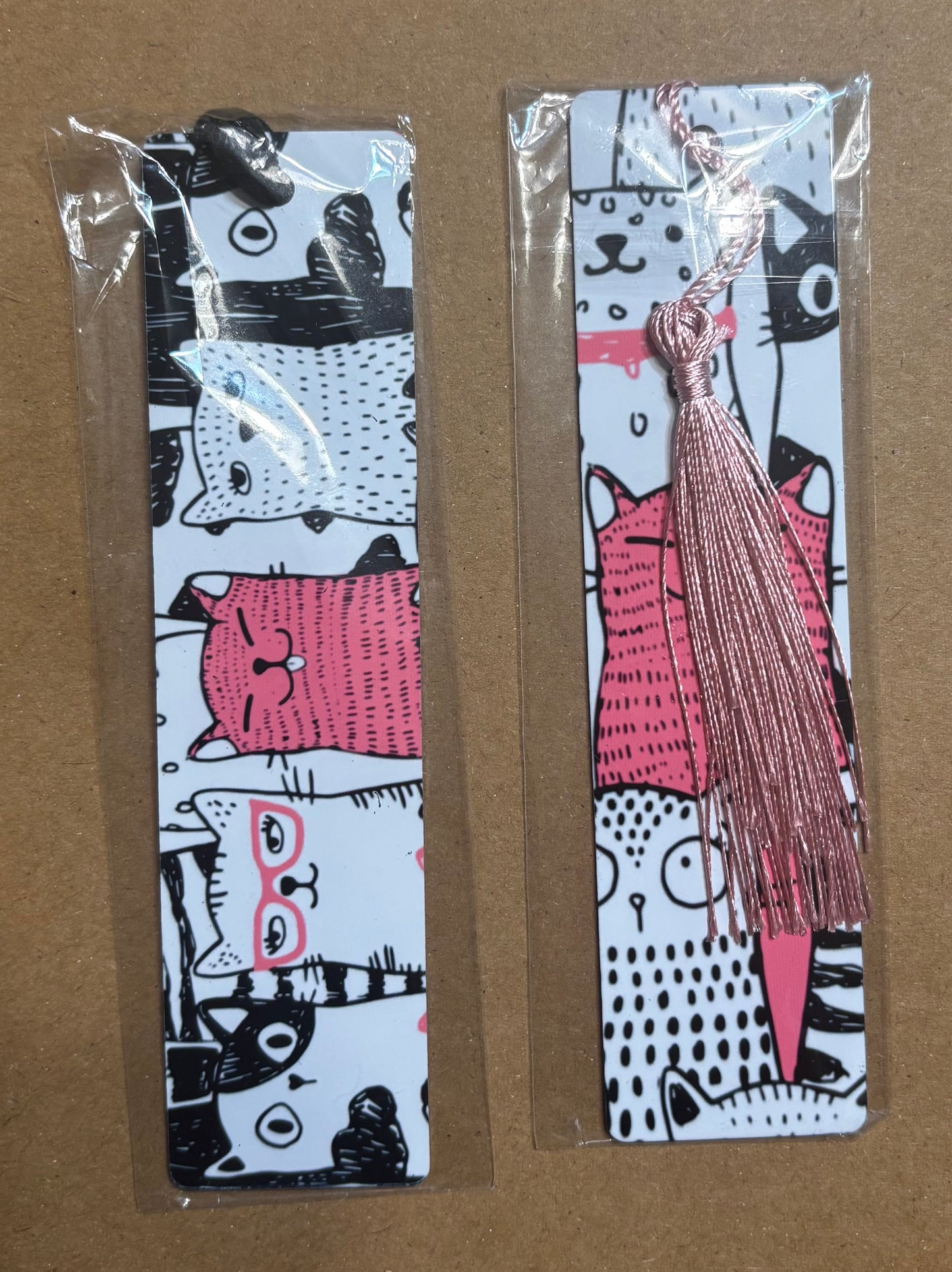 Cats 2 - Aluminum Bookmark