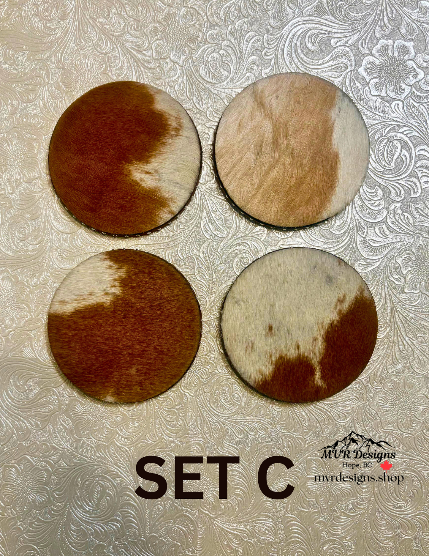 Personalized Engraved Coaster Set