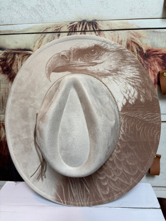 Eagle Eye -wide brim fedora hat