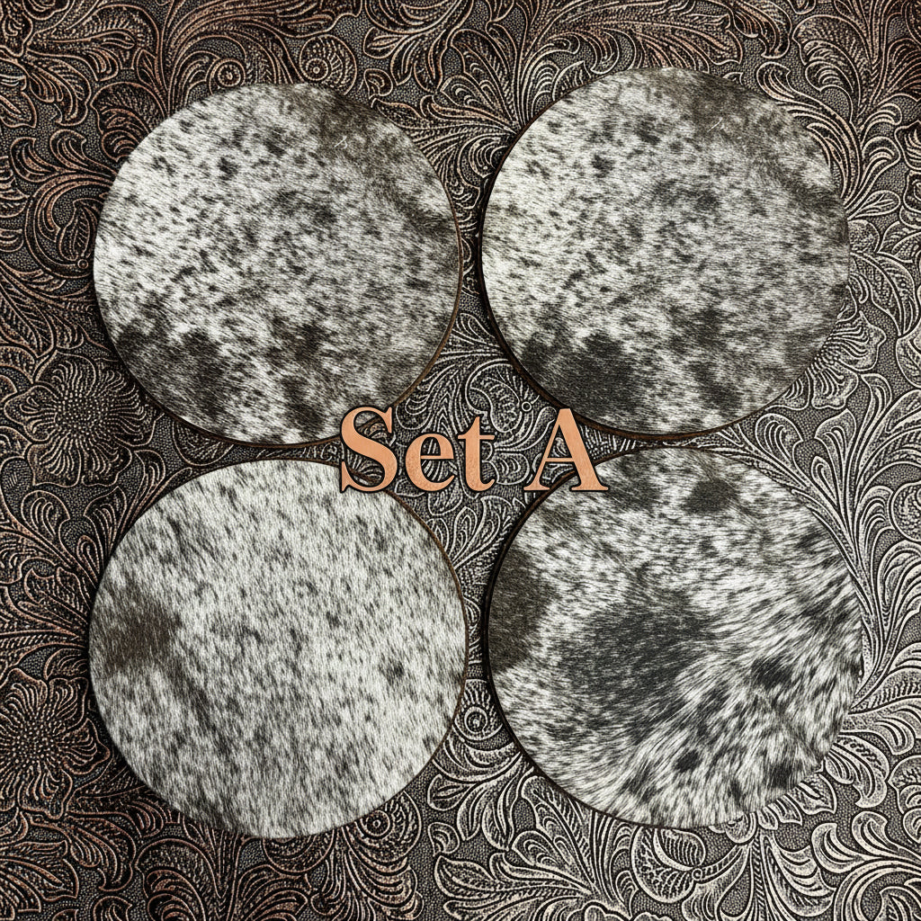 Personalized Engraved Coaster Set