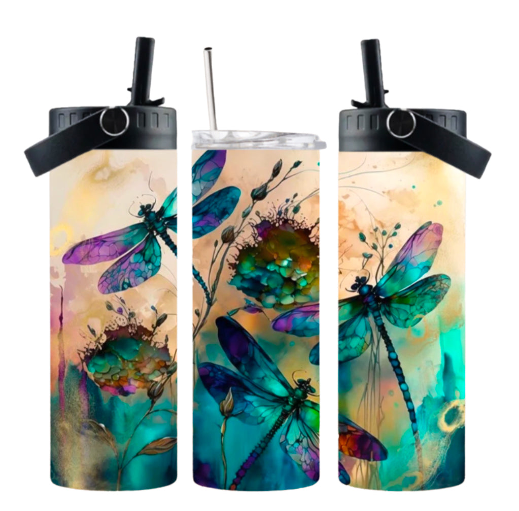Dragonfly - 20oz Dual Lid Tumbler