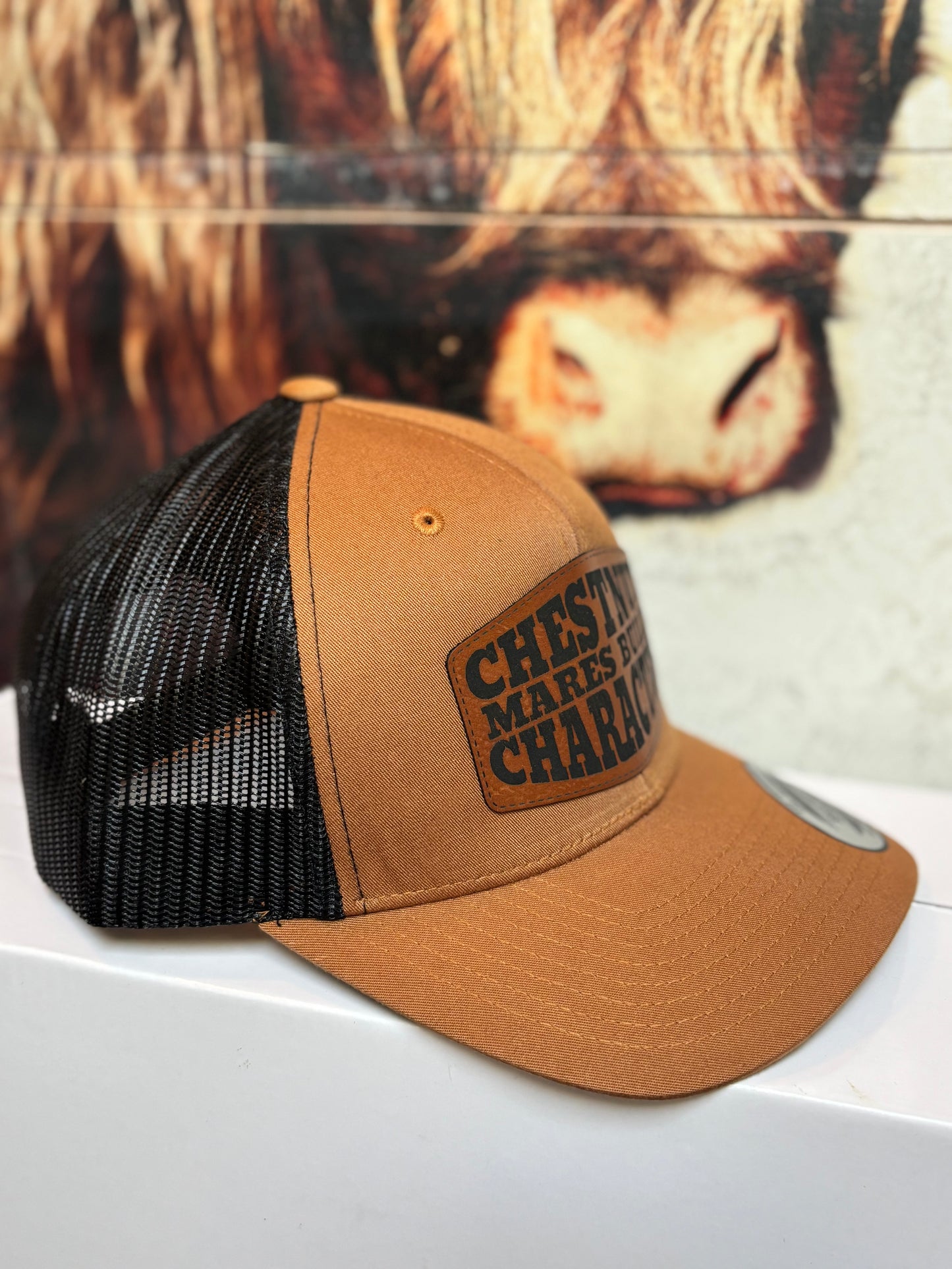 Chestnut Mares Build Character - Snapback Low Profile Hat