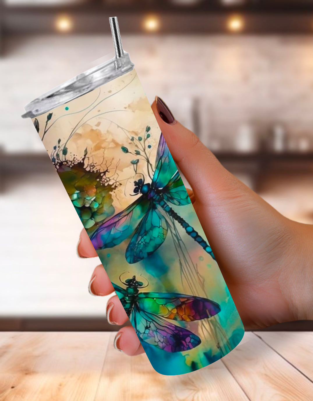 Dragonfly - 20oz Dual Lid Tumbler