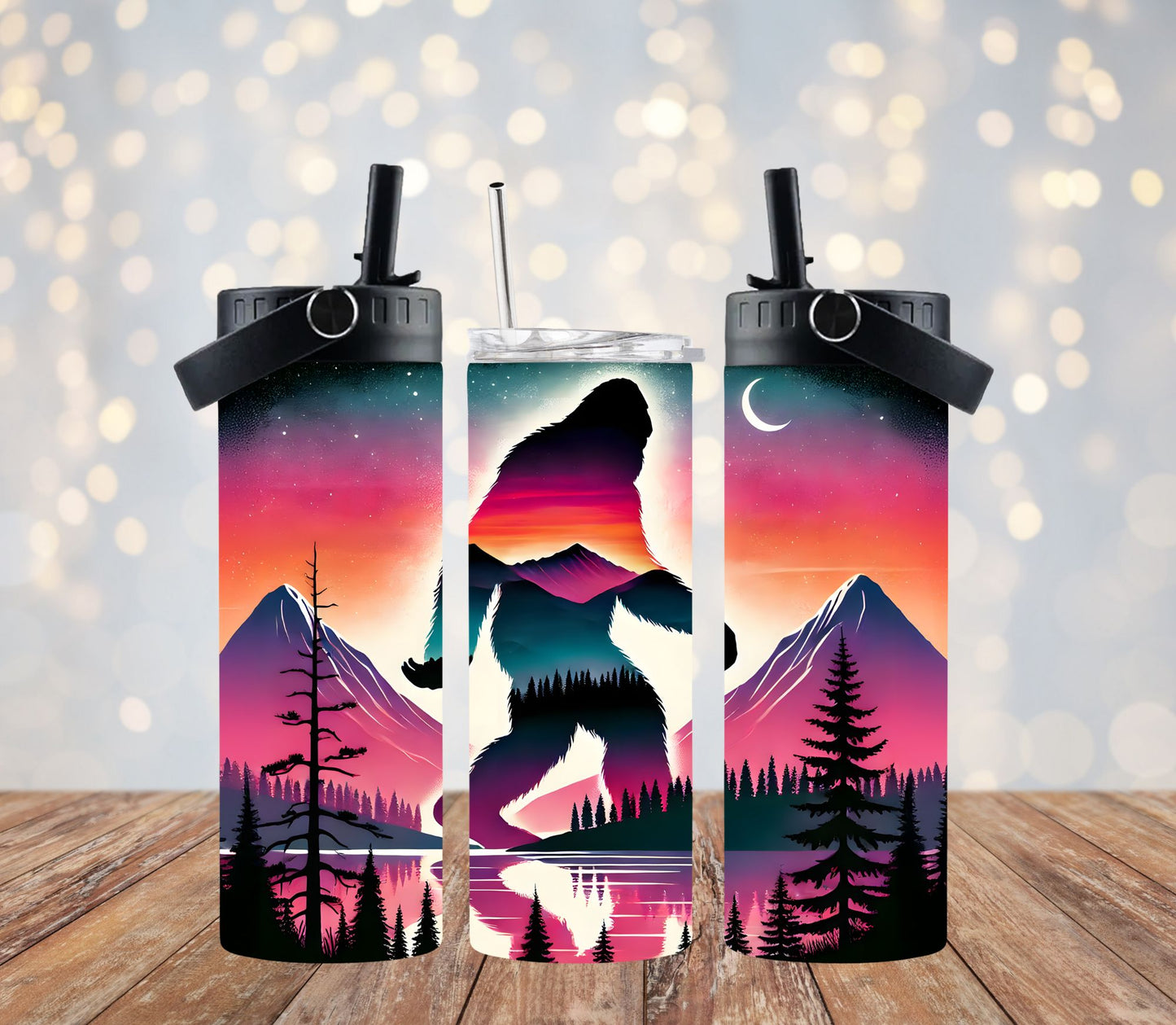 Sasquatch 2 - 20oz Dual Lid Tumbler