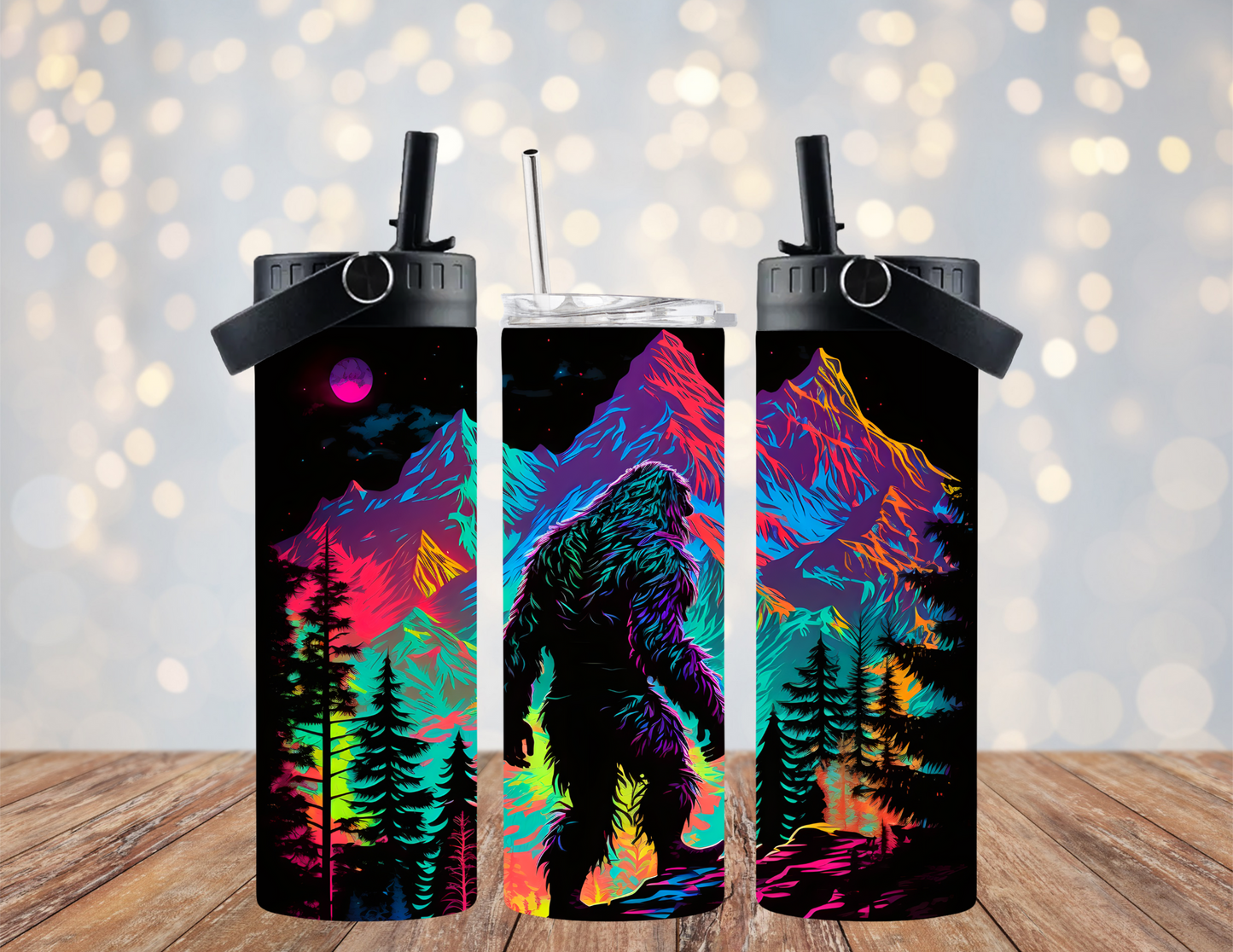 Sasquatch - 20oz Dual Lid Tumbler